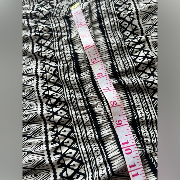 Atmosphere Womens Black and White Boho Striped Print Maxi Skirt 6 Small - Picture 5 of 6